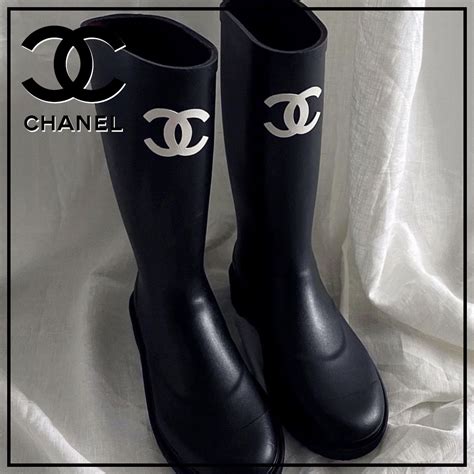 chanel suede boots 2019|chanel rain boots size 36.5.